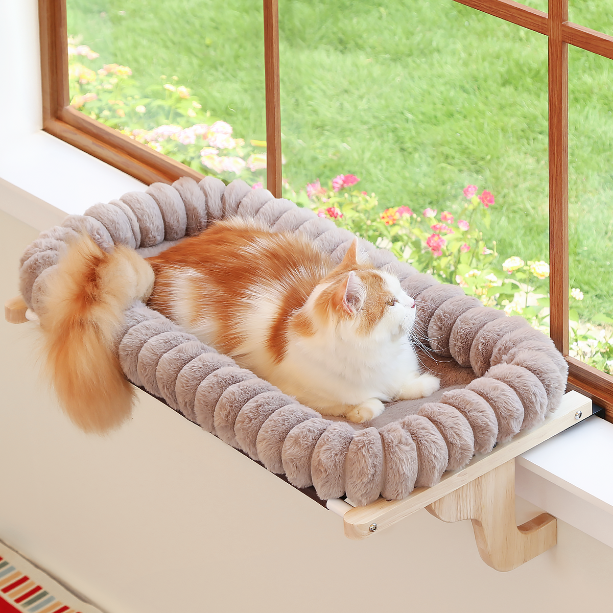 Zakkart SnugCloud Cat Perch for Windowsill