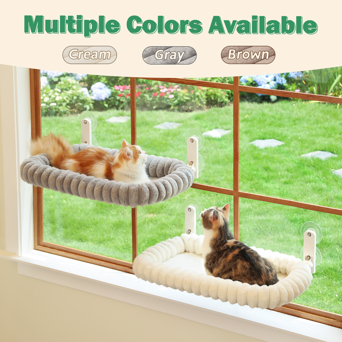 Zakkart SnugCloud Foldable Cat Window Perch