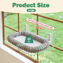 Load image into Gallery viewer, SnugCloud™ Foldable Cat Window Perch
