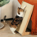Zakkart Convertible L-Shaped Sisal Cat Scratcher