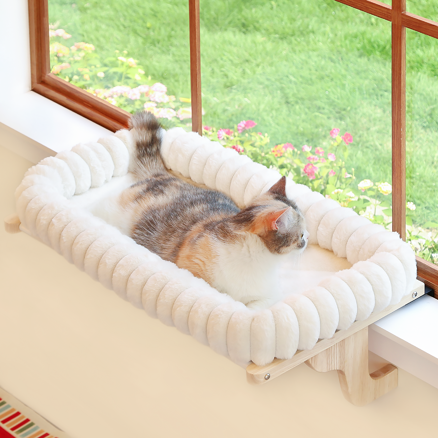 Zakkart SnugCloud Cat Perch for Windowsill