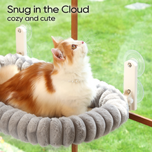 Load image into Gallery viewer, SnugCloud™ Foldable Cat Window Perch
