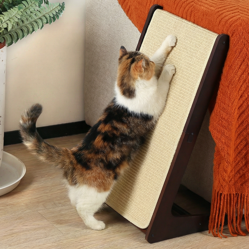 Zakkart Convertible L-Shaped Sisal Cat Scratcher