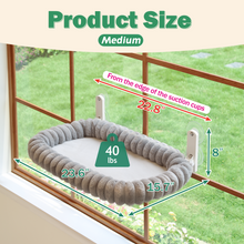 Load image into Gallery viewer, SnugCloud™ Foldable Cat Window Perch
