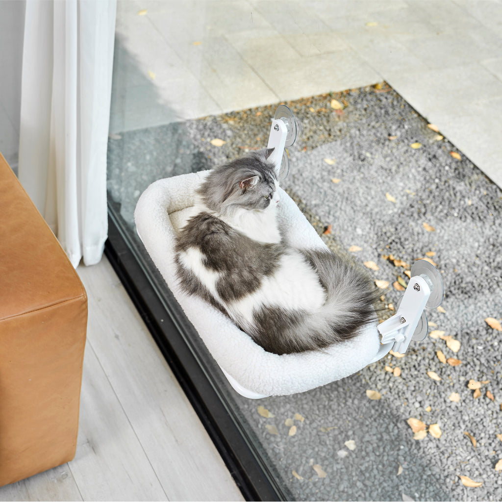Zakkart Foldable Cat Hammock for Window