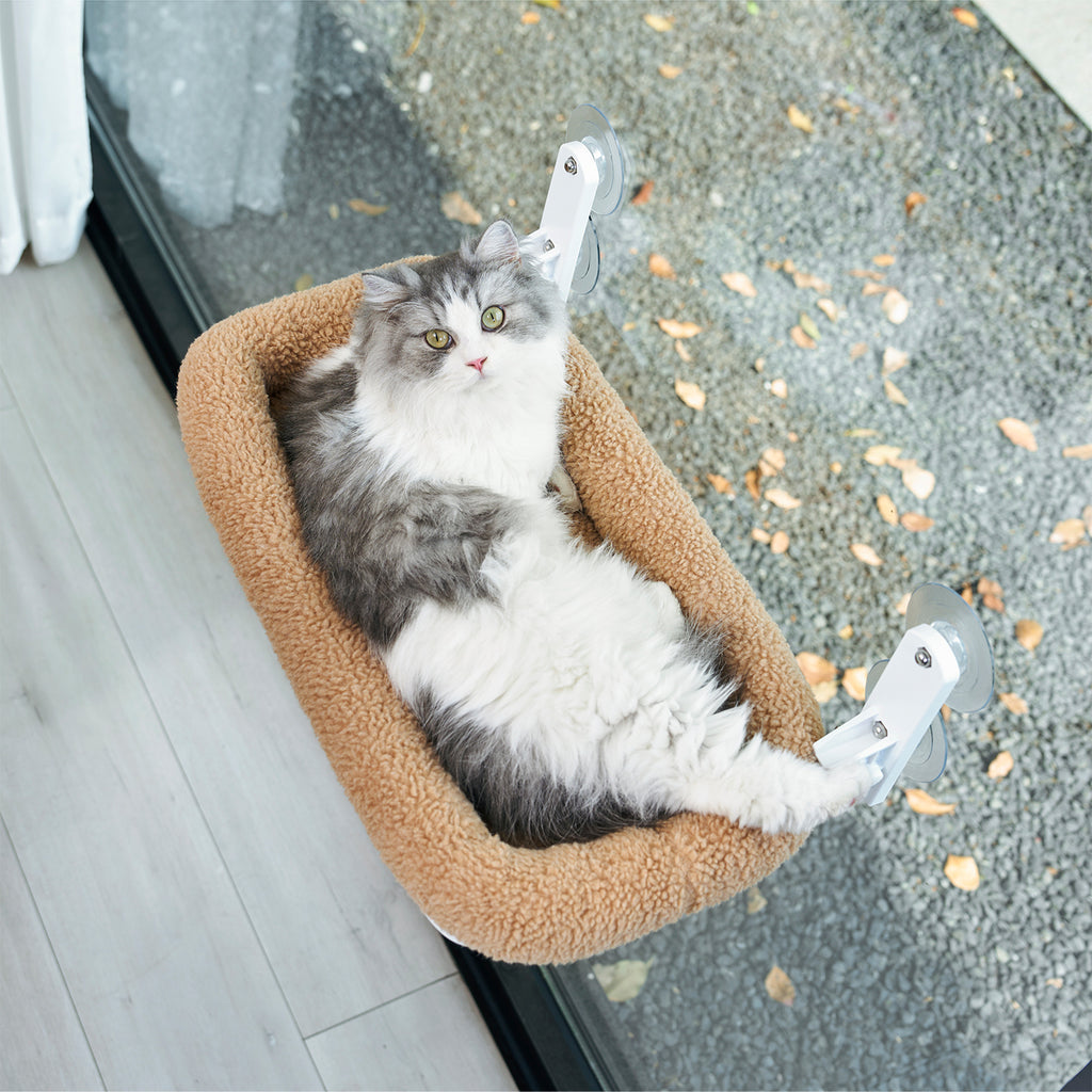 Zakkart Foldable Cat Hammock for Window