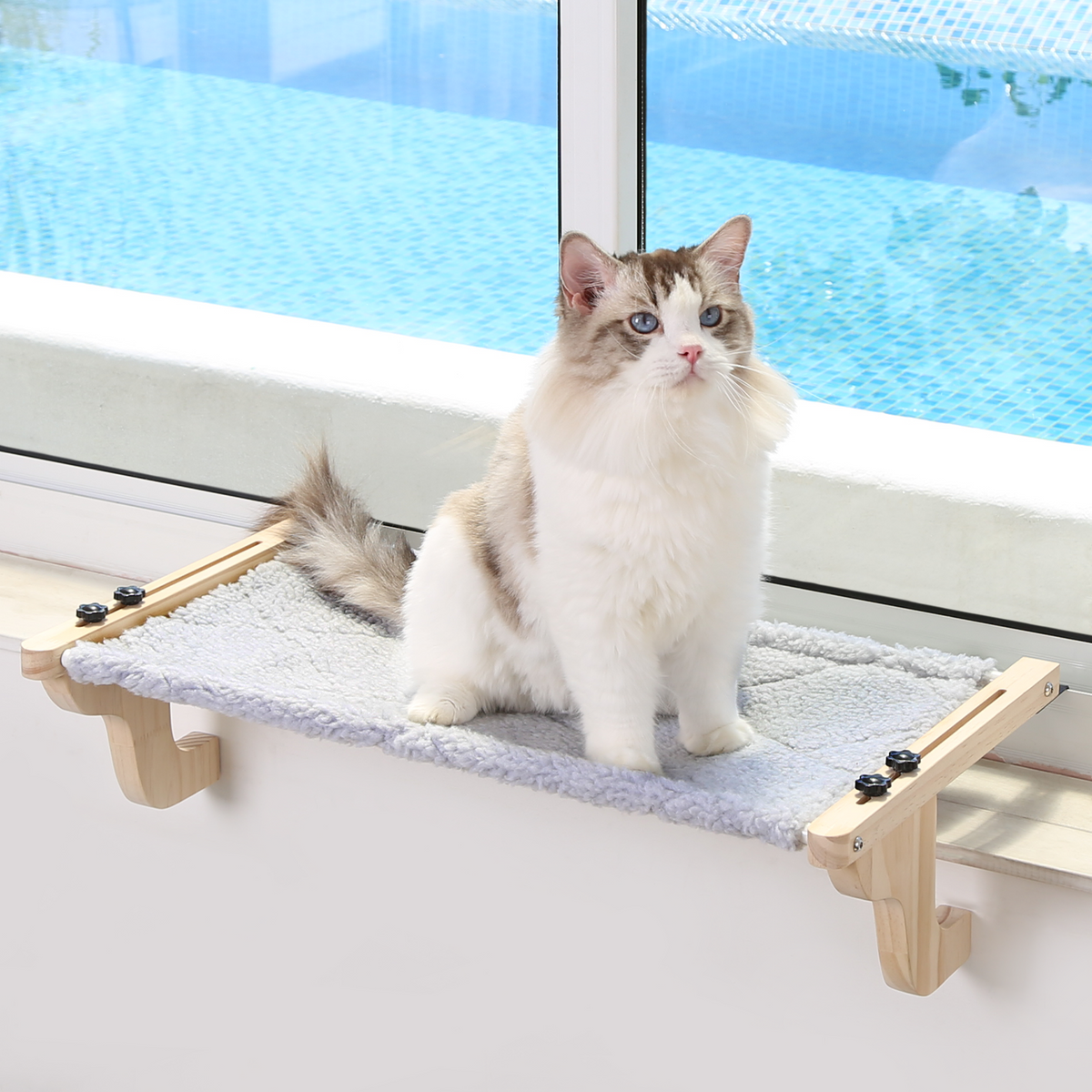 Zakkart Easy Seat Cat Perch for Windowsill